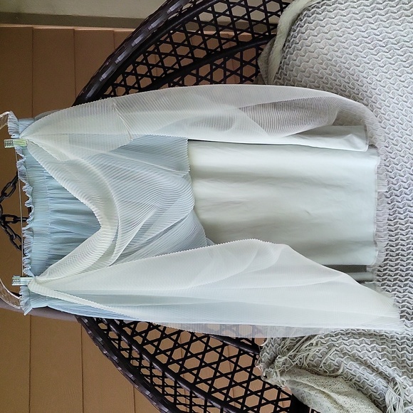 Sky mist ombre tulle skirt LC Lauren Conrad - Picture 9 of 10